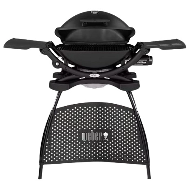 Vendita online Barbecue a gas Weber Q 2200 con supporto black